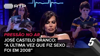 José Castelo Branco: “A última vez que fiz sexo foi em 2008” | 5 Para a Meia-Noite | RTP