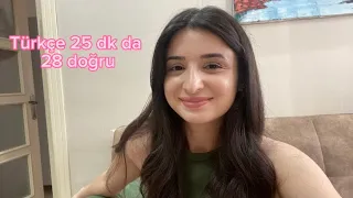 Türkçede 25 dk da 28 doğruyu nasıl yaptım/ Nasıl Türkçe çalıştım / KPSS de 89 puan nasıl aldım