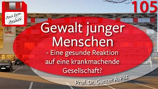 Gewalt junger Menschen. Eine Reaktion auf die Gesellschaft? - Prof. Dr. Pilz, 01.10.2007 | AdA (105)