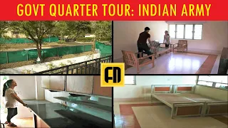 OUR GOVERNMENT QUARTER TOUR | Army Married Accomodation | Sarkari Quarter | Indian Army Quarter Tour