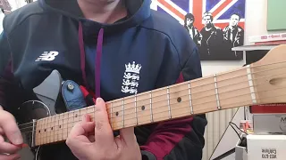 Echo and the Bunnymen The Game how to play on guitar
