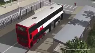 Animation - Collision d'un autobus OC Transpo avec un train VIA Rail