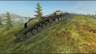 World of Tanks Blitz - T54 Ltwt (Light weight) Gameplay