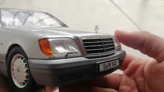 Sillver Star: Mercedes Benz S500 W140 (year 1994-1998) Limited 1000 psc. | Iscale 1:18