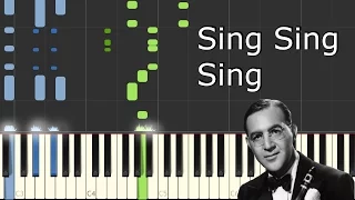 [Benny Goodman - Sing Sing Sing] Piano Tutorial