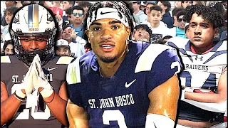 #1 In the Nation St. John Bosco vs Central Catholic (Modesto, CA) 🔥🔥 The Braves Offense WENT CRAZY