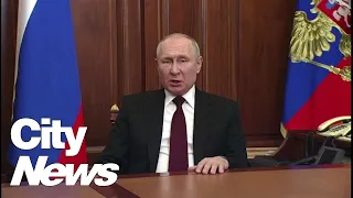 Putin orders troops to Ukraine’s breakaway regions