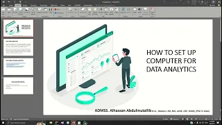 HOW TO SET UP COMPUTER FOR DATA ANALYTICS