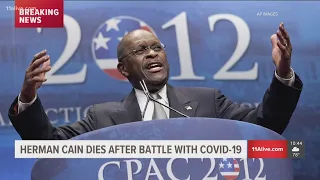Herman Cain dies after complications from coronavirus, website announces