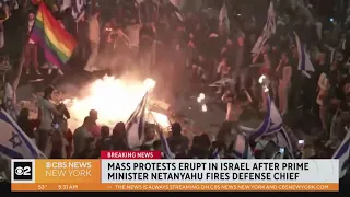 Massive protests erupt overnight in Israel