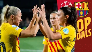 ⚽🔥 BEST BARÇA WOMEN’S GOALS IN THE CHAMPIONS LEAGUE (2021-2022) 🔥⚽