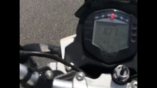 Ktm Duke top speed 150.. too dangerous