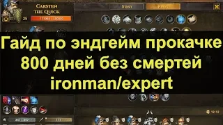 Battle Brothers DLC - Гайд по эндгейм прокачке бойцов -ironman/expert- билды