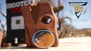 FX Dreamline Walnut 22 - JSB Hades Frangible Hollow Point TEST