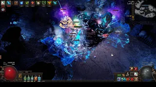 path of exile 3.6, pathfinder magic find windripper tornado shot+barrage, delve 550+