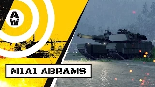 Armored Warfare - M1A1 Abrams Main Battle Tank Trailer