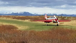 Yak 52 Shortfield Landing