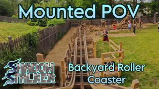Shadow Stalker Mounted POV Amazing Backyard Roller Coaster