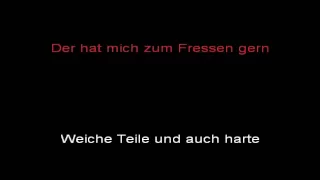 Rammstein - Mein Teil (instrumental with lyrics)