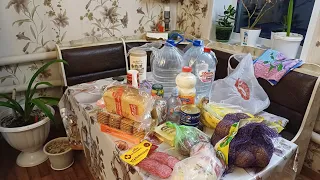продукты на 1700 рублей из Пятёрочки
