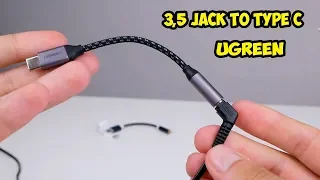 Audio адаптер Ugreen 3,5 jack на Type C