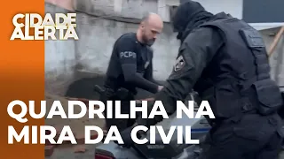 Polícia prende 5 suspeitos que fazem parte de bando especializado em roubo de motos em Curitiba