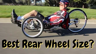 What's The Best Size Rear Wheel For A Recumbent Trike?