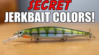 5 Jerkbait Colors You NEED For Spring Bass Fishing Success!