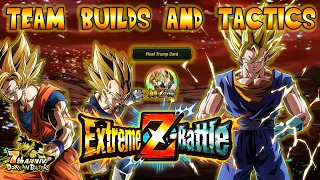 TEAM BUILDS & TACTICS - LR INT VEGITO EXTREME Z BATTLE! EFFECTIVE CATEGORY & TEAMS FOR STAGES 1-10!!