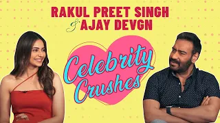 Ajay Devgn & Rakul Preet Singh's CANDID CONFESSIONS On Celebrity Crushes