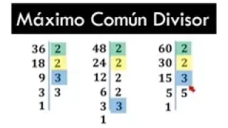 Máximo común divisor por descomposición en factores primos