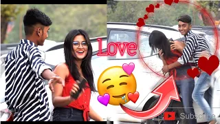 Suddenly Fall In Love With Cute 🥰 Girls II Epic Reaction😍 II Ankush prank