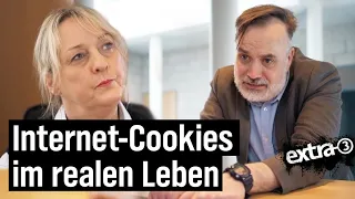 Internet-Cookies im realen Leben | extra 3 | NDR