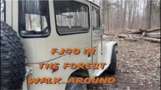 Mint 1973 Toyota LandCruiser FJ40 walk-around and short trail ride. #fj40 #landcruiser #walkaround