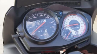 Honda CBF125 - 0-100km/h | 0-60mph