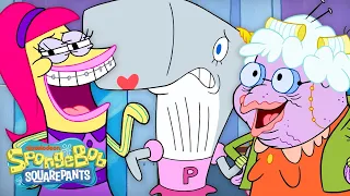 Pearl Gets a New Job at the Mall! 👵 | "Mall Girl Pearl" Full Scene | SpongeBob