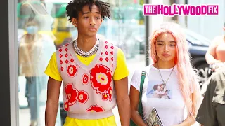 Jaden Smith & His Girlfriend Sab Zada Enjoy A Lunch Date Together At Croft Alley In Beverly Hills