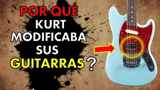 Why did Kurt Cobain modify the pickups on his guitars? Why did he prefer to use humbuckers?