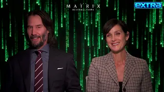 The Matrix: Keanu Reeves & Carrie-Anne Moss on Neo and Trinity's LOVE Story