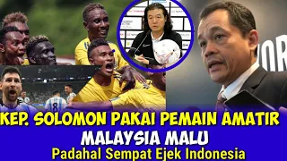 Ejek Indonesia,, Malaysia Mala kena Prank Kepulauan Solomon sampai Malu sendiri