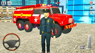 Policeman Firefighter-Ambulance Simulator #2 - Firetruck Driver - Android Gameplay