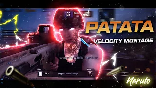 KONFUZ - PATATA PUBG VELOCITY BEAT SYNC MONTAGE | VELOCITY EDIT  | BGMI MONTAGE | NARUTO MONTAGE