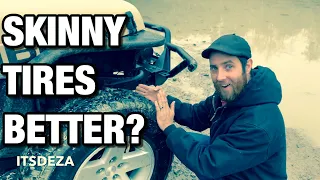 Skinny Mud Tires? Good Or Bad?