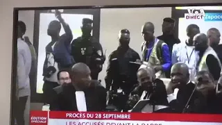 Premier jour du procès contre Dadis Camara à Conakry: ce qu'il faut retenir