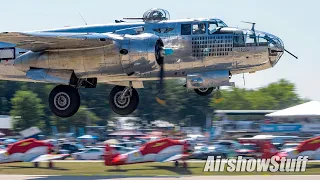 From the Pyro Field! Friday Warbird Spectacular - EAA AirVenture Oshkosh 2023