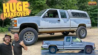 ZERO TO HERO OBS BUILD: LEFT-FOR-DEAD K2500 Diesel gets lifted on 34" tires, 18" wheels & exhaust