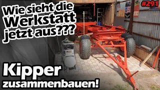 Kipper zusammenbauen! | Wie sieht die Werkstatt nach'm lackieren aus? | Restauration | Mr. Moto