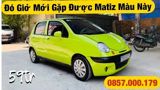 Matiz 2003 Từ Đó Giờ Mới Thấy  - Màu Cực Độc - Giá Chỉ Bằng Xe Máy 📞 Nghĩa Bốn Bánh xe cỏ giá rẻ