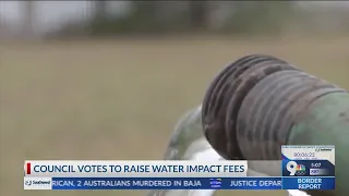 City Council raises water impact fees