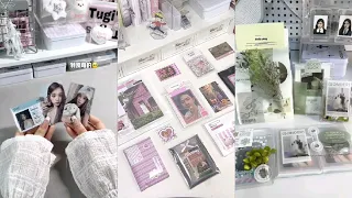 Packing Kpop photocards #7 [ douyin / tiktok ] compilation ~ASMR~ | 🌸 ♡